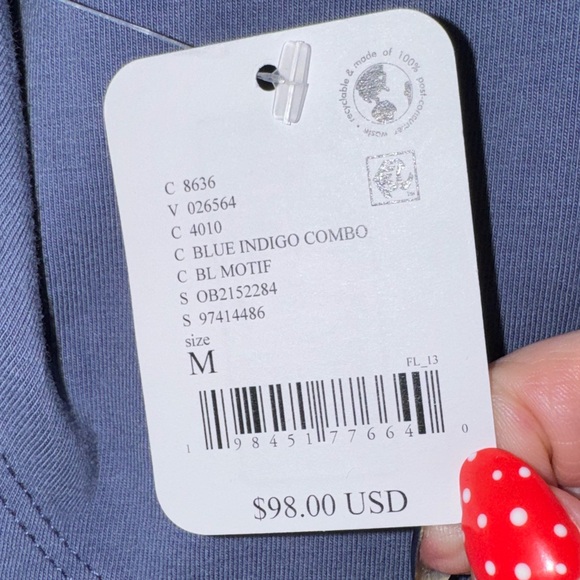 NWT - FP Movement Hot Shot Logo Crossover Set - Blue Indigo (Size Medium) - Picture 5 of 5